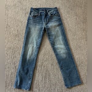 American Eagle Outfitters Men's Classic Blue Straight Jeans